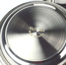 304不銹鋼圓盤 14-26cm加厚邊加深設(shè)計(jì)，實(shí)用與美觀的完美融合